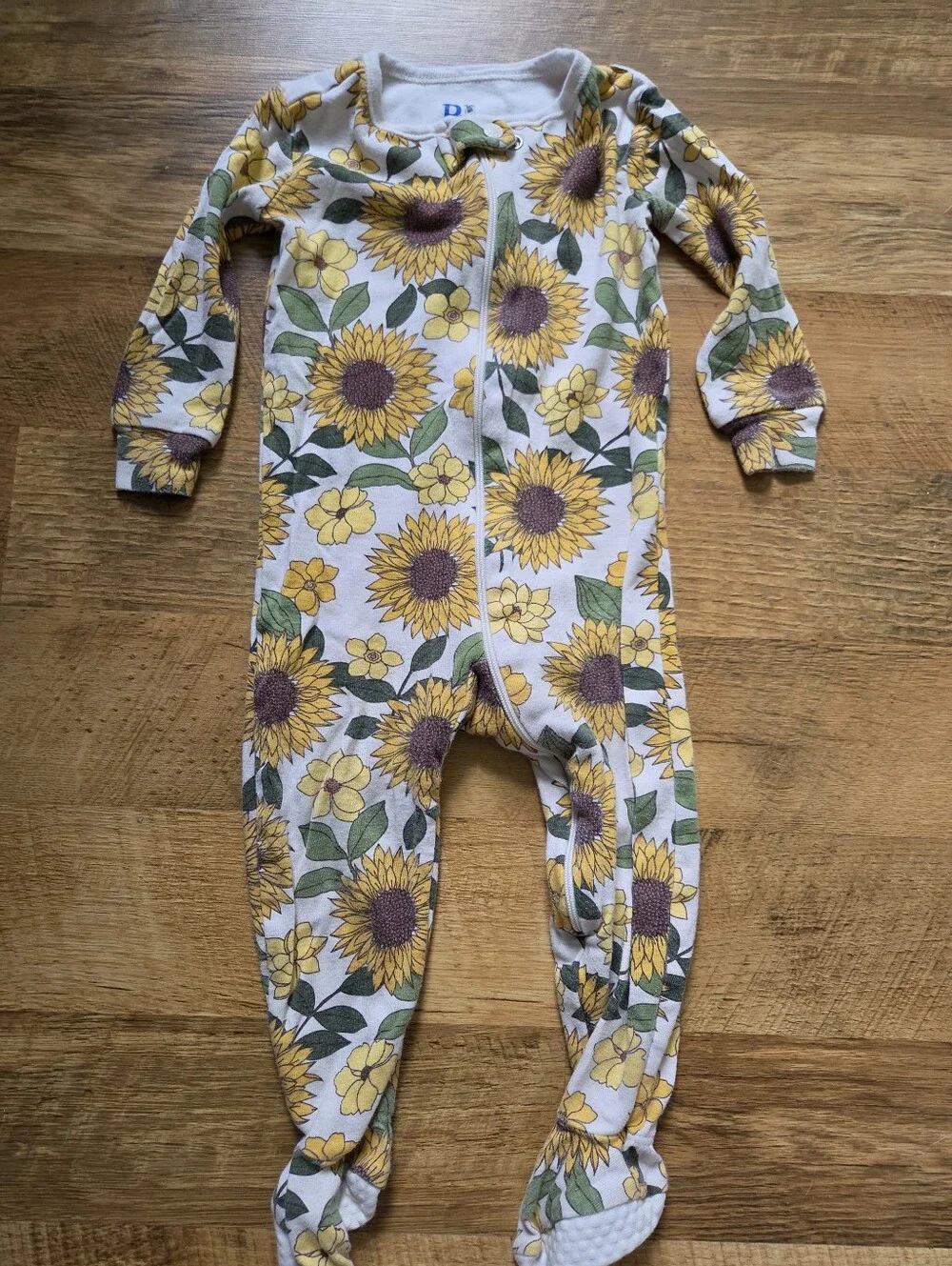 The Children's Place Zipper Footie Pajamas